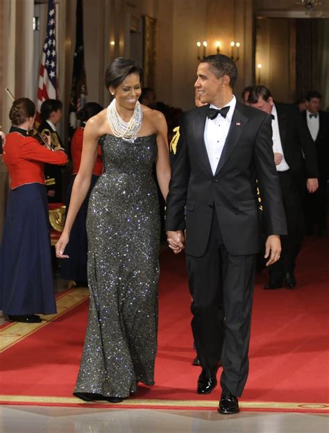 President Obama And First Lady Michelle Obama Looked Sharp During A