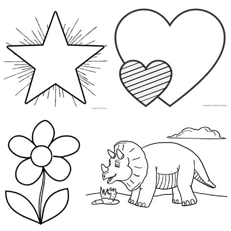easy coloring pages  kids cute designs  mommy