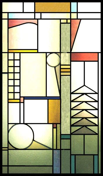 The Gallery For Stained Glass Patterns Frank Lloyd Wright