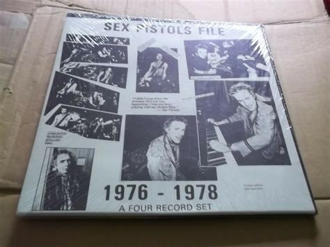 Sex Pistols Sex Pistols File 1976 1978 Rare Live Lps
