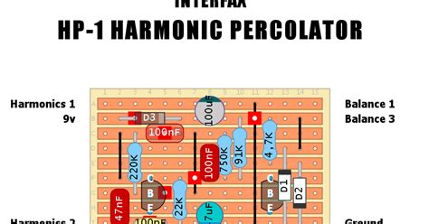 harmonic percolator schematic