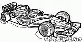 Colorare Rennwagen Malvorlagen Formel Coloriage Ausmalbilder Fórmula Carreras Corrida Colorkid Colorier Ancienne sketch template
