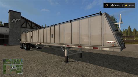 dakota 48ft spread axle trailer v1 0 fs17 fs 2017 farming simulator 2017 mod fs 17 mod