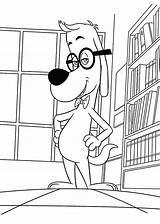 Peabody Sherman Mr Coloring Pages Movie Dog Smartest Printable Colouring Kids 4kids Cartoon Come Amazing Check Fun Choose Board sketch template