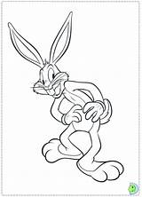 Coloring Dinokids Bugs Bunny Pages Close Colouring sketch template