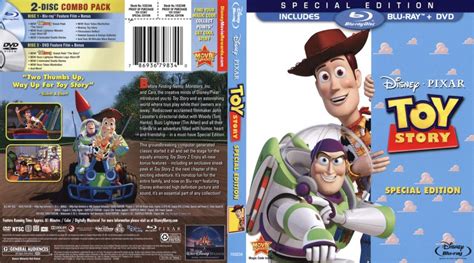 Toy Story Movie Blu Ray Scanned Covers Toystory Bd