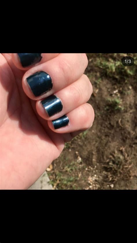 Blue Male Polish Manicure And Pedicure Nail Polish