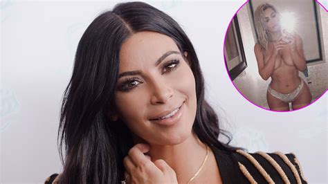 watch access hollywood interview kim kardashian stuns in topless pic