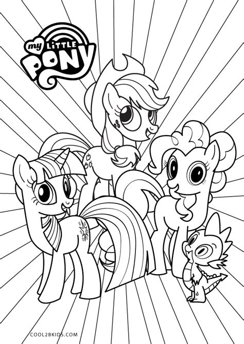 ponies coloring pages