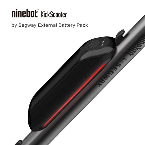 segway ninebot external battery pack  eseses electric kick scooters electric transport
