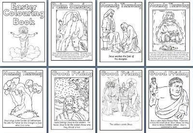 printable easter teaching resources including easter colouring