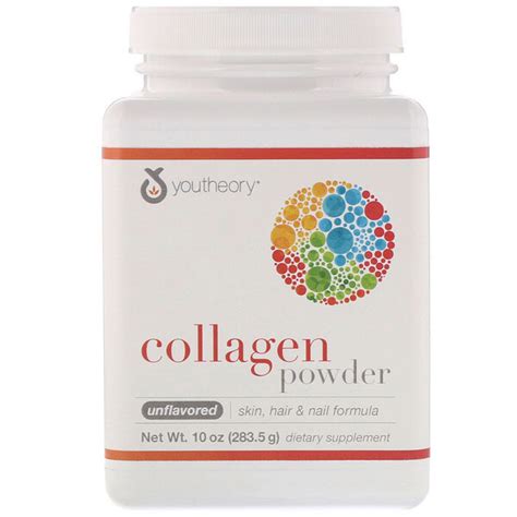 youtheory collagen powder unflavored  oz   iherb