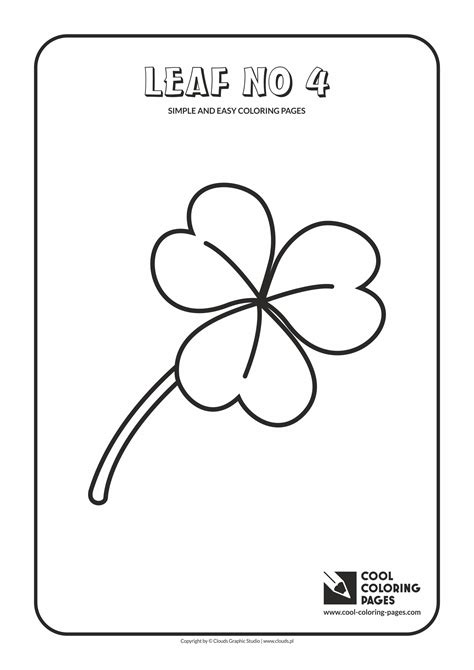 cool coloring pages simple  easy coloring pages leaf   cool