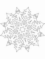 Claus Snowflake Fiocchi Snowflakes Babbo Fiocco Drukuj sketch template