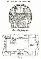 Vardo Gypsy Wagon Roulotte sketch template