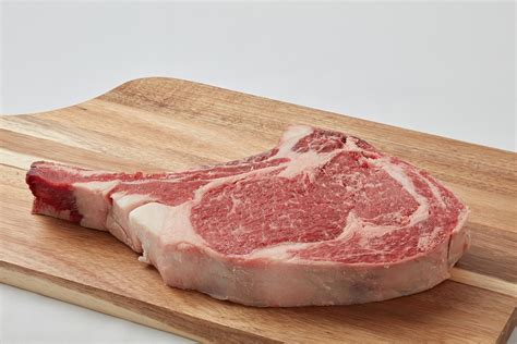 dry aged usda prime bone in rib eye steak center cut 30 oz each