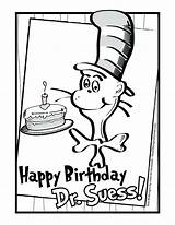 Seuss Coloring Dr Birthday Pages Happy Printable Suess March Thing Template Party Preschool Pdf Ham Eggs Print Wind Drawing Wocket sketch template