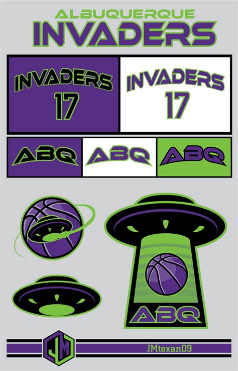 Albuquerque Invaders For Nba 2k18 Concepts Chris Creamers