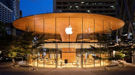 apple store emerges  thailand designed  foster partners architectural digest india