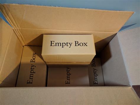 item    big box  bunch  empty boxes   fill extra space pics