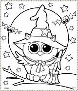 Halloween Coloring Pages Kids Printable Sheets Print Color Colouring Children Funny Disney Book Adult Pumpkin Witch sketch template