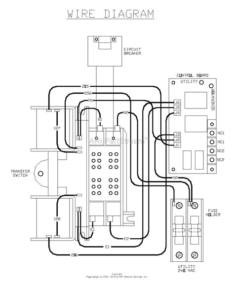 amp transfer switch wiring diagram