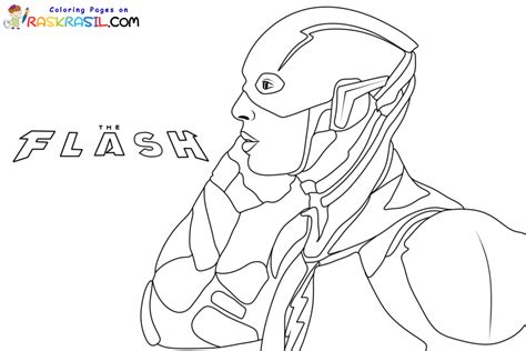 flash coloring pages cw infoupdateorg