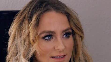 Teen Mom S Leah Messer Says She First Had Sex At 13