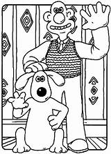 Gromit Wallace Coloring Pages Popular sketch template