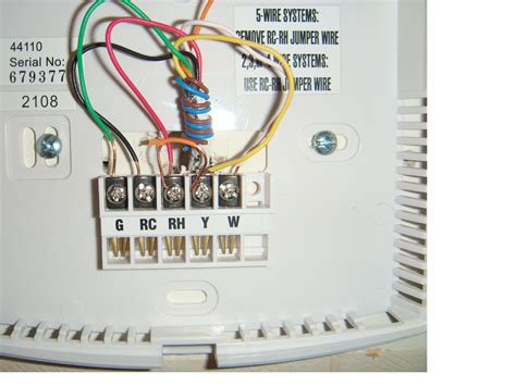 hunter thermostat  wiring diagram wiring diagram