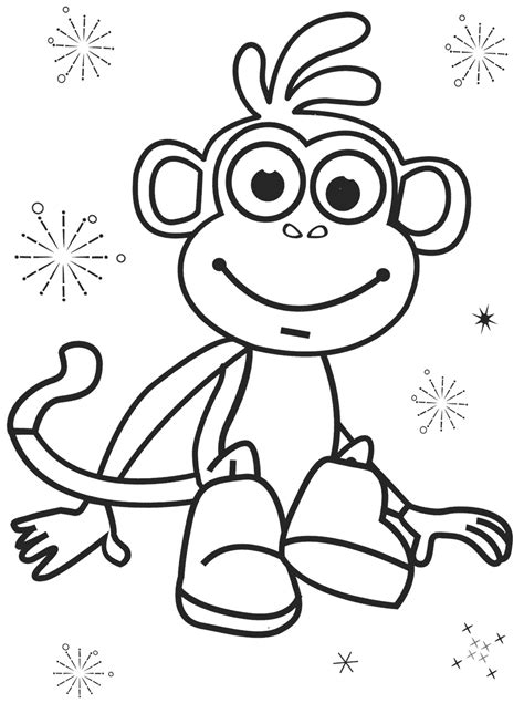 coloring pages dora printable