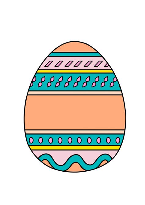 printable easter eggs  colored printable world holiday