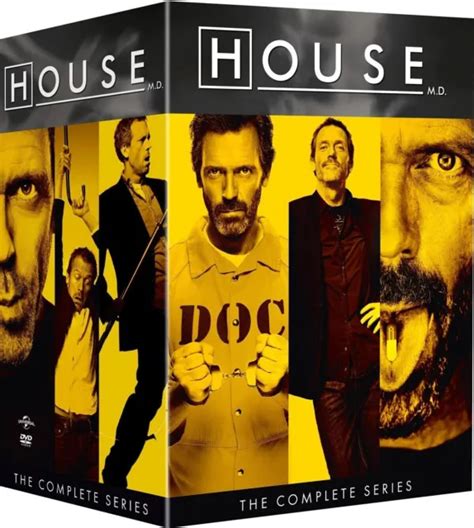 House Md M D Complete Series Dvd Box Set Seasons 1 8 New Sealed