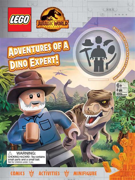 Lego Jurassic World Dominion Adventures Of A Dino Expert Book By