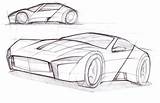 Car Drawing Draw Sketches Cars Sketch Drawings Cool Fast Futuristic Lineweights Beginner Typical Sketching Simple Cartoon Beginners Vehicles Paintingvalley Tutorial sketch template