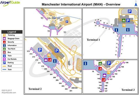 manchester manchester man airport terminal map overview