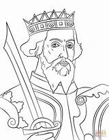 Coloring Pages William Conqueror Drawing Kingdom Ages Middle Printable Book sketch template