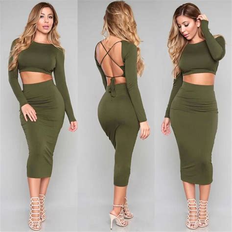 Summer Women Sexy Solid Blackless Hollow Out Two Piece Set Mujer Casual