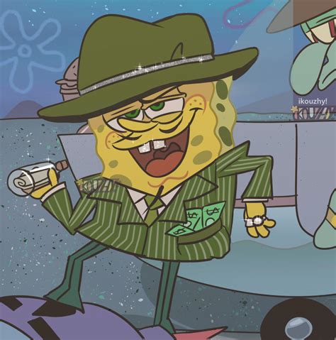 gangsta spongebob xd gangster spongebob   meme