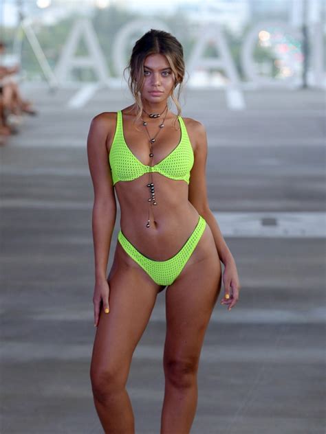 sofia jamora hot yellow bikini — celeb lives