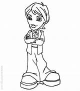 Bratz Pages Boyz Coloring Iden Drawings Xcolorings Colouring 800px 48k 700px Resolution Info Type  Size Jpeg Printable Library Clipart sketch template