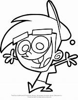 Timmy Turner Fantagenitori Fairly Oddparents Disegno Nickelodeon Personaggi Stampare Cartonionline Frederator Nelvana Billionfold Elliott Inc sketch template