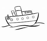 Barco Barcos Dibujar Colorir Transporte Pesca Navio Medios Navegando Meios Guiainfantil Imágenes Conmishijos Barquinho Ancla Genuardis Tren Pintura Decolorear Pinta sketch template