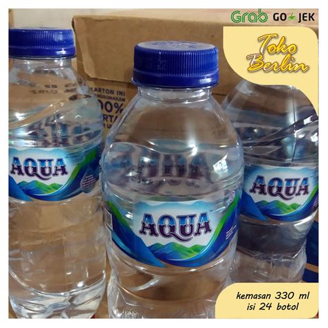 jual aqua air mineral kemasan  ml isi  botol indonesiashopee indonesia