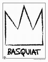 Basquiat Activity Michel Woo sketch template