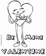 Coloring Pages Valentine Valentines Sheets Printable Mine Kids Print sketch template