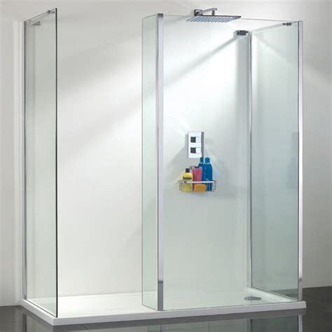 Front Shower Walls 800mm To 1000mm Glass Front Panels
