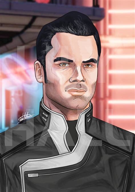 Kaidan Alenko Mass Effect Print A4 Etsy