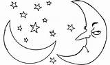 Coloring Moon Pages Crescent Angry Fantasy Phases Kids Getcolorings Learn Colors sketch template