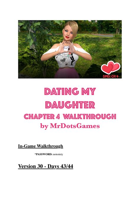 dmd walkthrough ch4 sfgag dating my daughter chapter 4 walkthrough